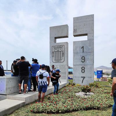 Construcción Parque Memoria Blanquiazul - Ventanilla